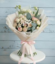 Букет цветов из:  Розы и Лизиантусы #REPLACE_PRED# Бужарово