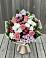 Букет цветов из: Альстромерии, Гвоздики, Розы и Хризантемы в Бужарово