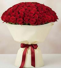 Букет 101 Красная роза Милано #REPLACE_PRED# Бужарово