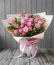 Букет Розовый кустик #REPLACE_PRED# Бужарово