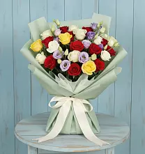 Букет цветов из:  Розы #REPLACE_PRED# Бужарово