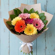 Букет цветов из:  Герберы #REPLACE_PRED# Бужарово