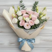Букет цветов из:  Лизиантусы в Бужарово