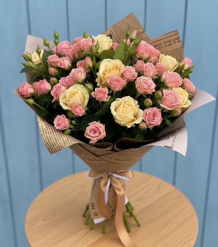 Букет цветов из: Розы в Бужарово