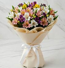 Букет цветов из:  Альстромерии в Бужарово