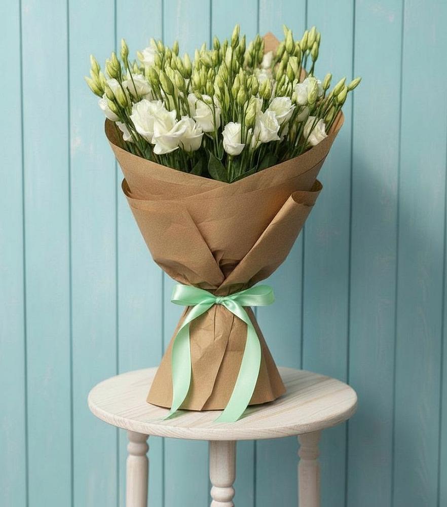 Букет цветов из: Лизиантусы в Бужарово