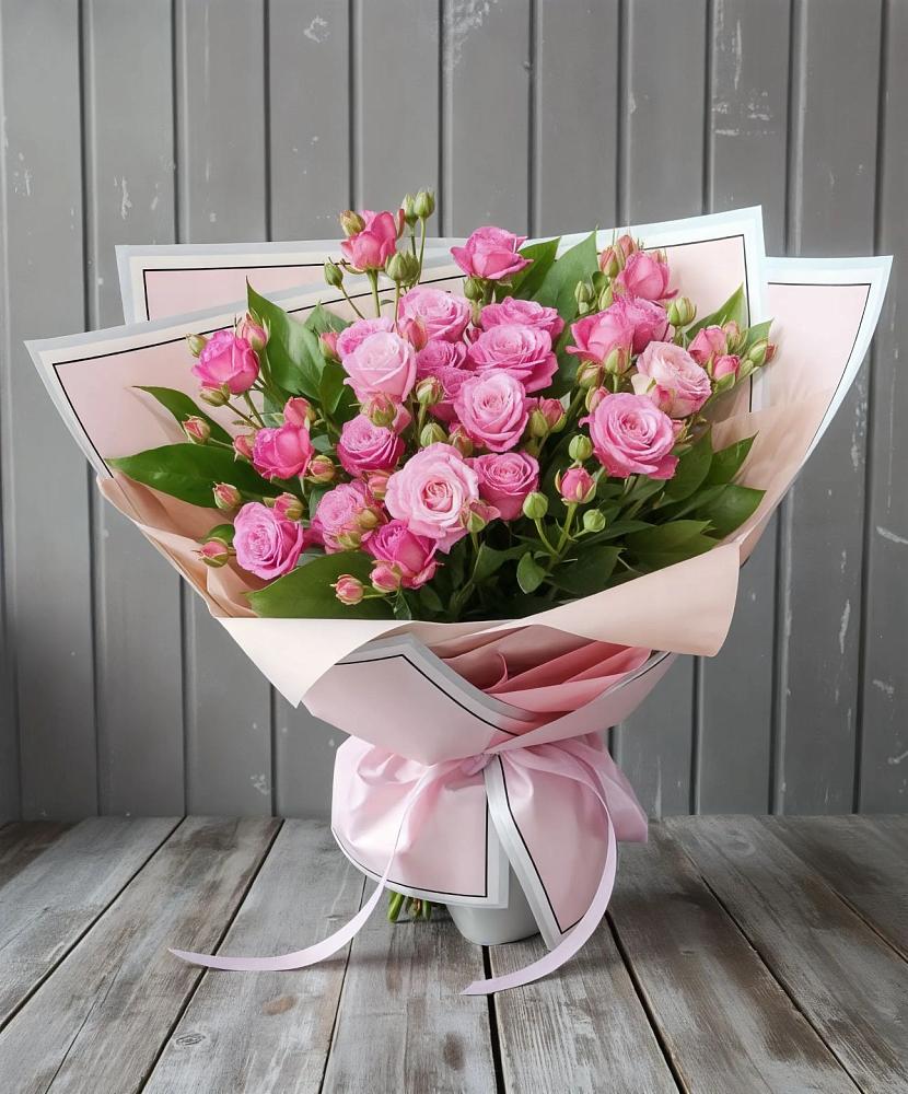 Букет Розовый кустик в Бужарово