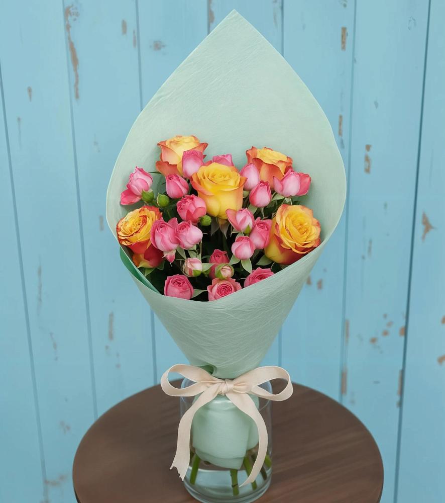 Букет цветов из: Розы в Бужарово