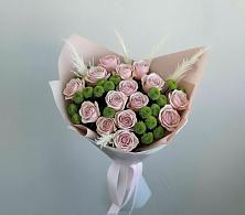 Букет цветов из:  Розы и Хризантемы в Бужарово