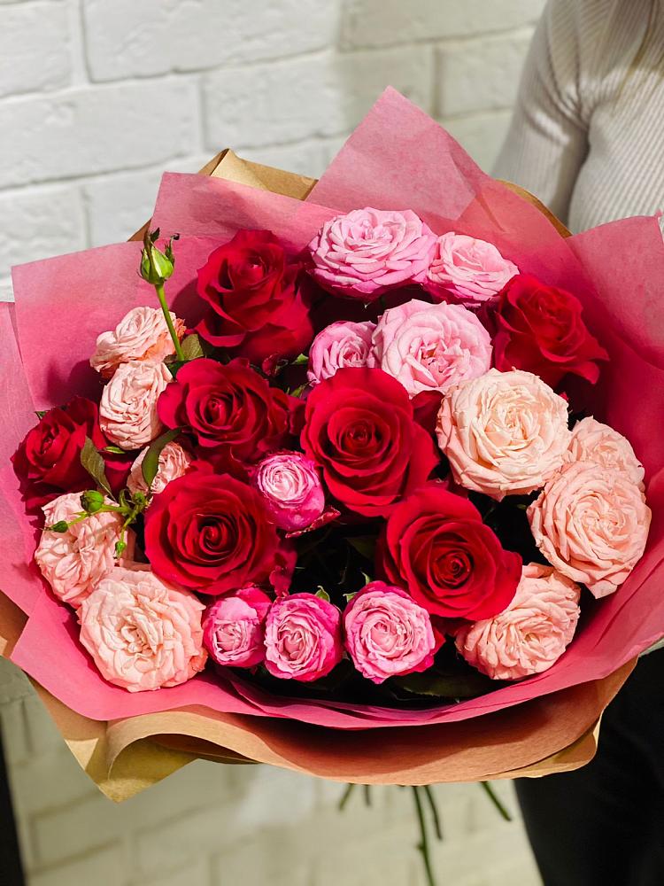 Букет цветов из: Розы в Бужарово