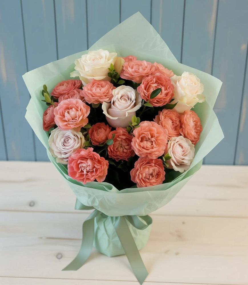 Букет цветов из: Розы в Бужарово