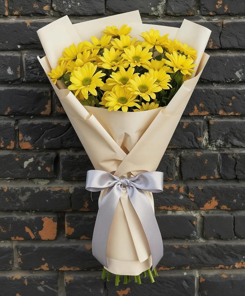 Букет цветов из: Хризантемы в Бужарово