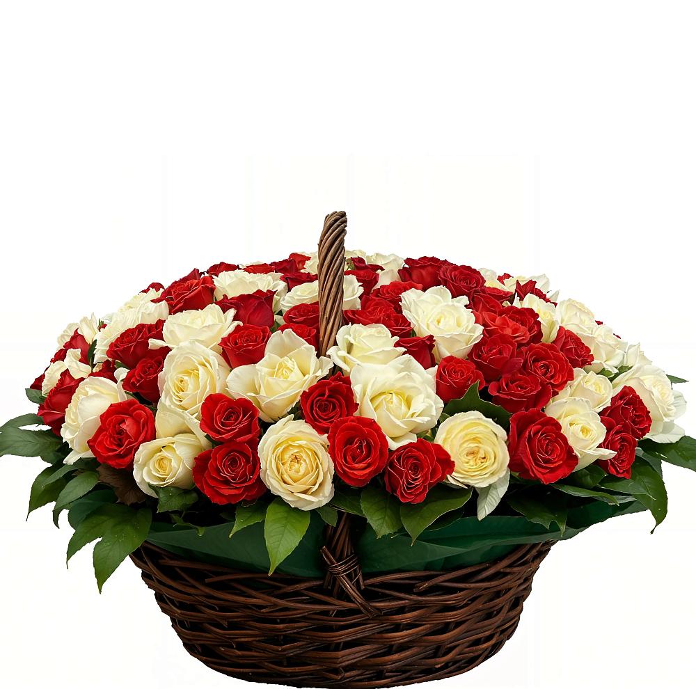 Премиум букет из: Розы в Бужарово