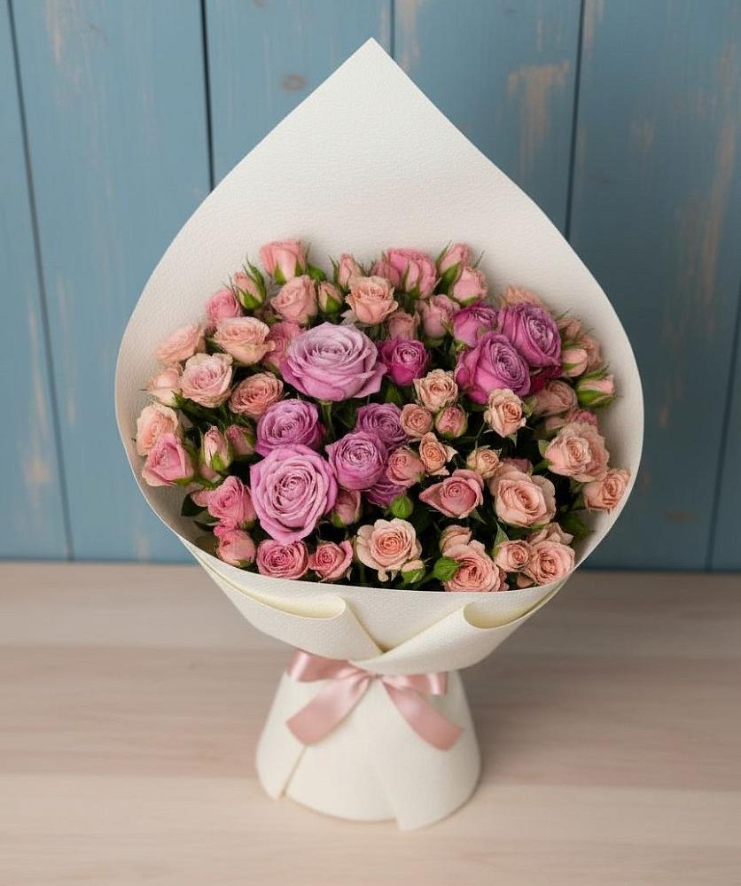 Букет цветов из: Розы в Бужарово