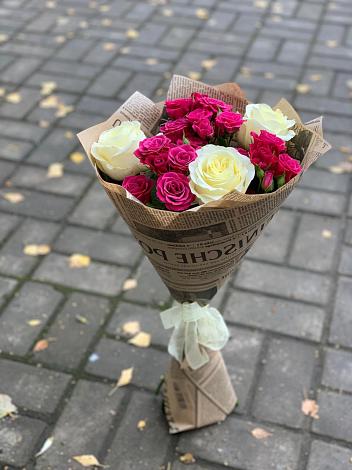 Букет цветов из: Розы в Бужарово