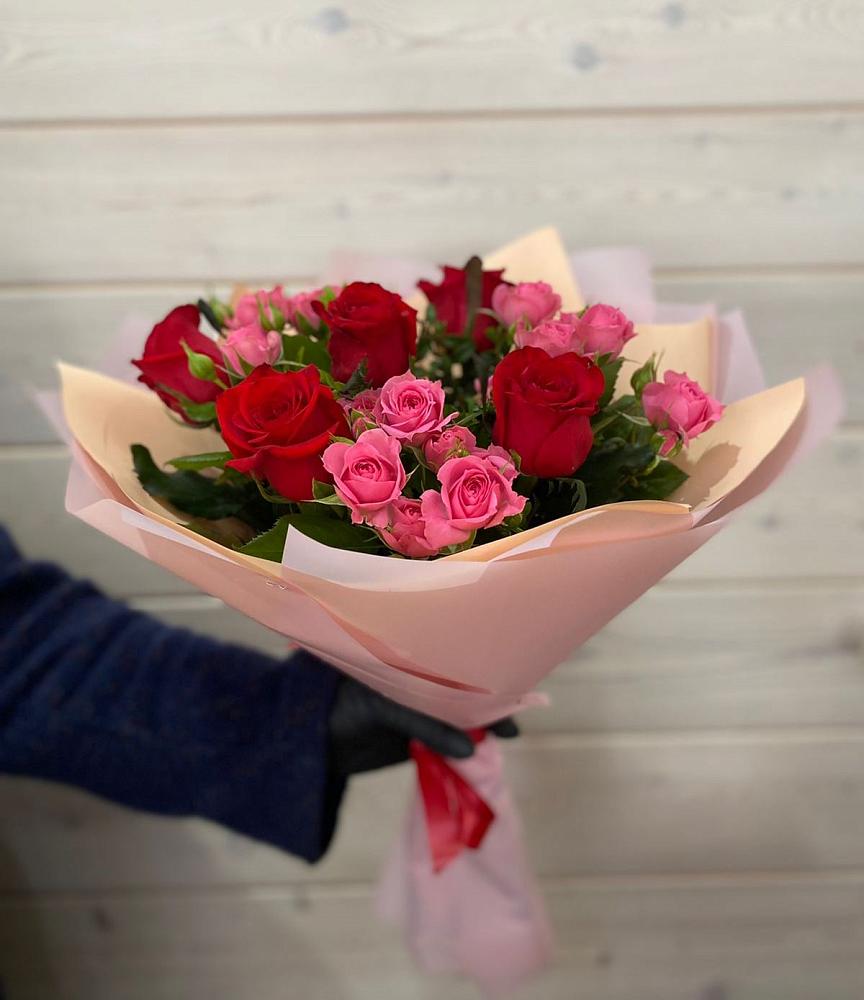 Букет цветов из: Розы в Бужарово