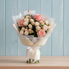 Букет цветов из:  Розы в Бужарово