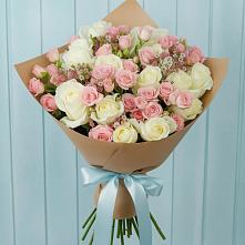 Букет цветов из:  Розы в Бужарово