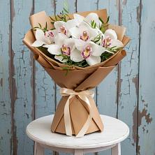 Букет цветов из:  Орхидеи и Розы в Бужарово