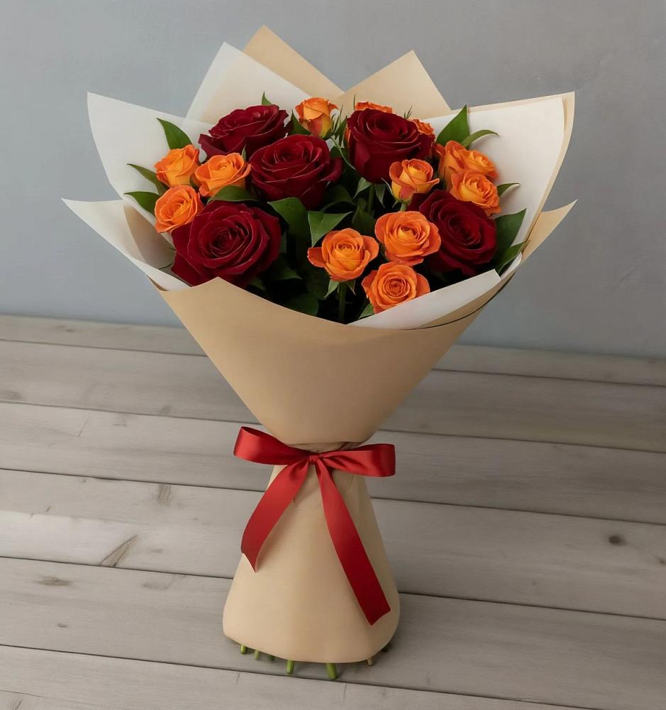 Букет Любовь и восторг в Бужарово