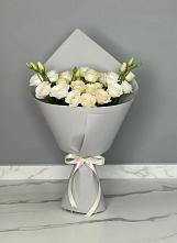 Букет цветов из:  Розы и Лизиантусы в Бужарово